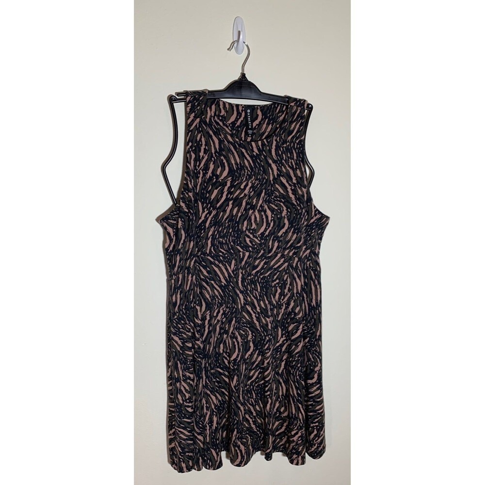 Athleta Santorini Thera Printed Dress size XL